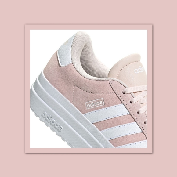 ADIDAS VL COURT BOLD PLATFORM SNEAKERS - Picture 5 of 7